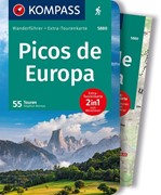 Cover KOMPASS Wanderführer Picos de Europa, 55 Touren mit Extra-Tourenkarte