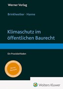 Cover Klimaschutz im öffentlichen Baurecht
