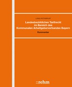 Cover Landesbezirkliches Tarifrecht im Bereich des Kommunalen Arbeitgeberverbandes Bayern - mit Aktualisierungsservice