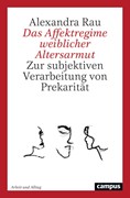 Cover Das Affektregime weiblicher Altersarmut