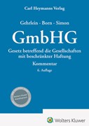 Cover GmbHG - Kommentar