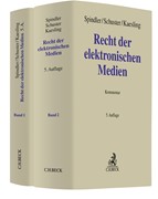 Cover Recht der elektronischen Medien