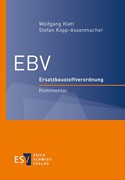 Cover EBV • Ersatzbaustoffverordnung