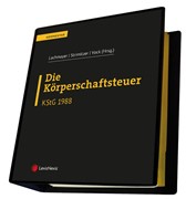 Cover Die Körperschaftsteuer (KStG 1988)
