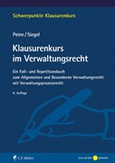 Cover Klausurenkurs im Verwaltungsrecht