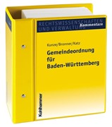 Cover Gemeindeordnung für Baden-Württemberg