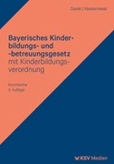 Cover Bayerisches Kinderbildungs- und -betreuungsgesetz mit Kinderbildungsverordnung