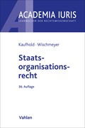Cover Staatsorganisationsrecht