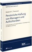 Cover Persönliche Haftung von Managern und Aufsichtsräten