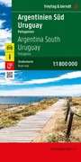 Cover Argentinien Süd - Uruguay, Straßenkarte 1:1.800.000, freytag & berndt