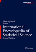Cover International Encyclopedia of Statistical Science