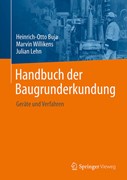 Cover Handbuch der Baugrunderkundung