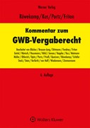 Cover Kommentar zum GWB-Vergaberecht