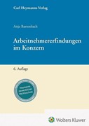 Cover Arbeitnehmererfindungen im Konzern