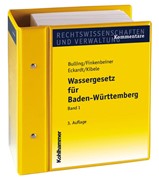Cover Wassergesetz für Baden-Württemberg