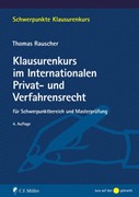 Cover Klausurenkurs im Internationalen Privat- und Verfahrensrecht