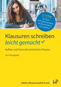 Cover Klausuren schreiben - leicht gemacht