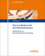 Cover Das Laufbahnrecht der Bundesbeamten - mit Aktualisierungsservice