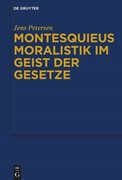 Cover Montesquieus Moralistik im Geist der Gesetze