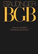 Cover Artikel 43-46 EGBGB