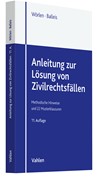 Cover Anleitung zur Lösung von Zivilrechtsfällen