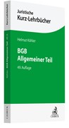 Cover BGB Allgemeiner Teil
