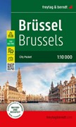 Cover Brüssel, Innenstadtplan 1:10.000, freytag & berndt