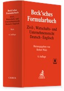 Cover Beck'sches Formularbuch Zivil-, Wirtschafts- und Unternehmensrecht: Deutsch-Englisch