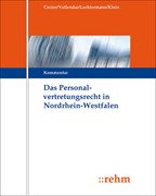Cover Das Personalvertretungsrecht in Nordrhein-Westfalen - mit Aktualisierungsservice