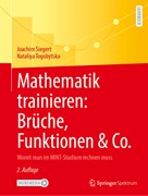 Cover Mathematik trainieren: Brüche, Funktionen & Co.