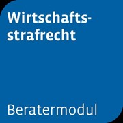 Cover Beratermodul Wirtschaftsstrafrecht