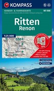 Cover KOMPASS Wanderkarte 068 Ritten / Renon 1:25.000