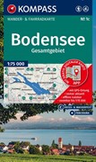Cover KOMPASS Wanderkarte 1c Bodensee Gesamtgebiet 1:75.000