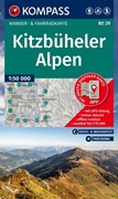 Cover KOMPASS Wanderkarte 29 Kitzbüheler Alpen 1:50.000