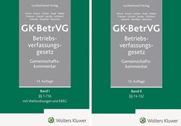 Cover Gemeinschaftskommentar zum Betriebsverfassungsgesetz (GK-BetrVG)