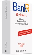 Cover Bankrecht: BankR
