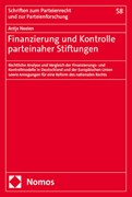 Cover Finanzierung und Kontrolle parteinaher Stiftungen