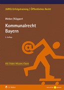 Cover Kommunalrecht Bayern
