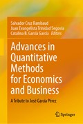 Cover Advances in Quantitative Methods for Economics and Business
