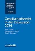 Cover Gesellschaftsrecht in der Diskussion 2024