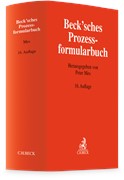 Cover Beck'sches Prozessformularbuch