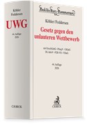 Cover Gesetz gegen den unlauteren Wettbewerb: UWG