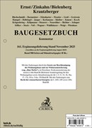 Cover Baugesetzbuch: BauGB: 161. Ergänzungslieferung