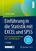 Cover Einführung in die Statistik mit EXCEL und SPSS