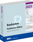 Cover BKI Baukosten Positionen Altbau 2025