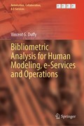 Cover Bibliometric Analysis for Human Modeling, E-Services and Operations