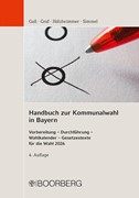 Cover Handbuch zur Kommunalwahl in Bayern