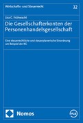 Cover Die Gesellschafterkonten der Personenhandelsgesellschaft