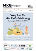Cover Fachinfo-Magazin MkG • Ausgabe 01/2025
