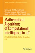 Cover Mathematical Algorithms of Computational Intelligence in IoT